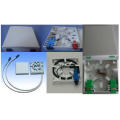 FTTH 2core Fibra Óptica Wall Mount Tomada / Face Plate